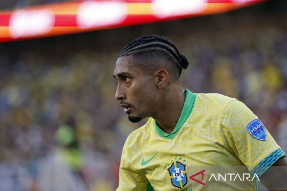 Raphinha Percaya Diri Akan Cetak Gol Melawan Timnas Argentina