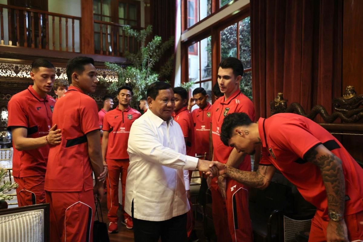Presiden Mengingatkan Timnas untuk Tetap Berjuang Meski Lolos ke Playoff