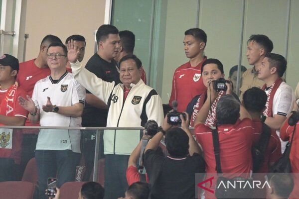 Presiden Prabowo Jukung Timnas Secara Langsung di GBK