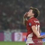 Tendangan Penalti Ole Romeny Membawa Indonesia Unggul atas China di Babak Pertama